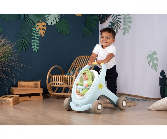 SMOBY Minikiss 3 In 1 Croc Baby Walker