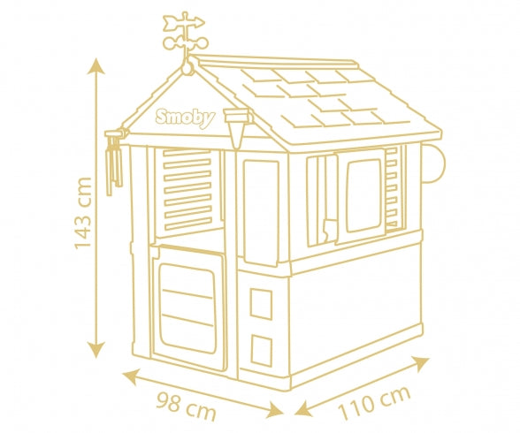 SMOBY Smoby 4 Seasons playhouse