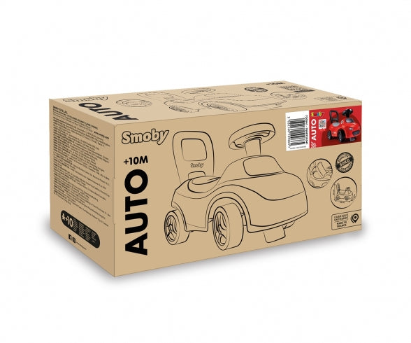 SMOBY Auto Ride-On Red