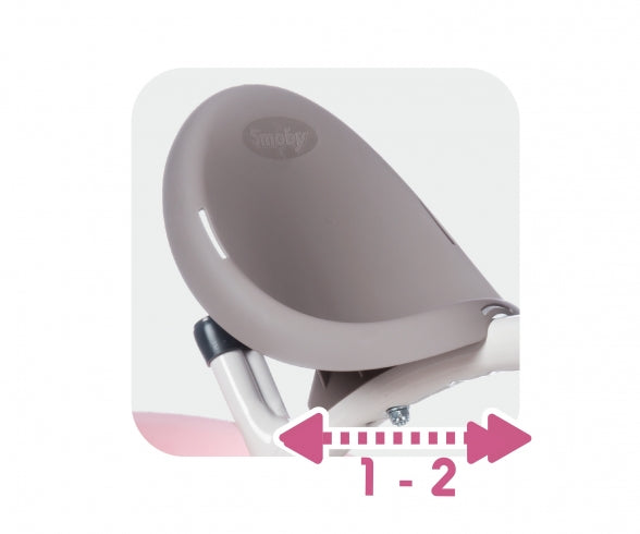 SMOBY BABY BALADE PLUS TRICYCLE PINK