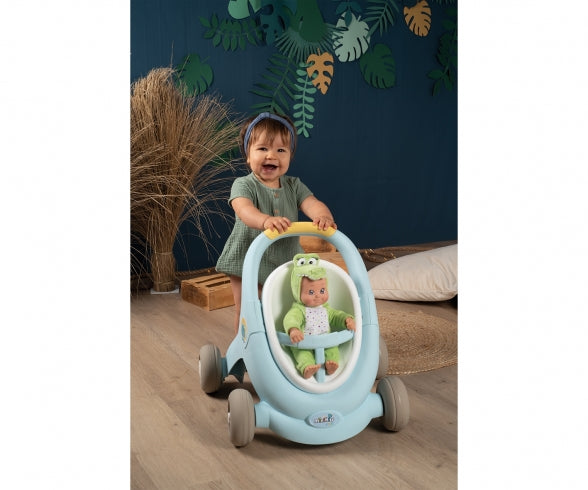 SMOBY Minikiss 3 In 1 Croc Baby Walker