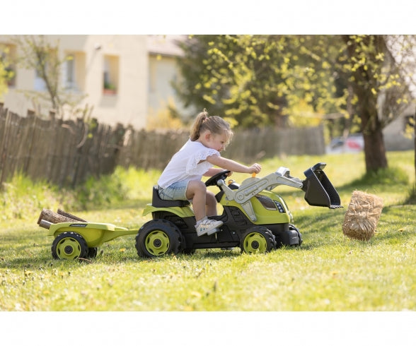 SMOBY Farmer Max Tractor + Trailer