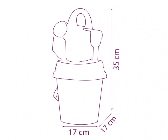 SMOBY Frozen Medium Garnished Bucket