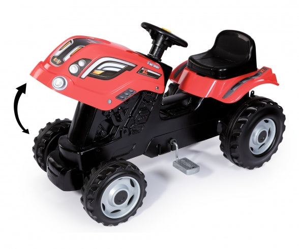 SMOBY Farmer Xl Red Tractor + Trailer