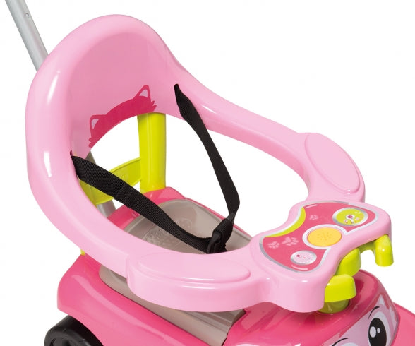 SMOBY Auto Rocking Electronic Ride-On Pink