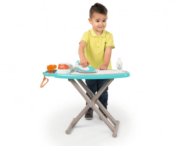 SMOBY Ironing Board + Steam Iron