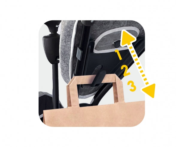 SMOBY Smoby Tricycle Baby Driver Plus Grey
