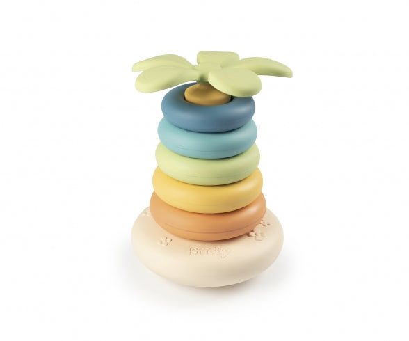 SMOBY Little Smoby Green Roly Poly Pyramid