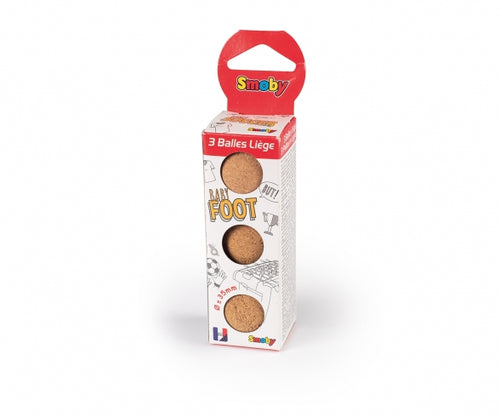 SMOBY 3 CORK BALLS 35 MM