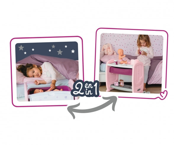 SMOBY BN 2 In 1 Co Sleeping Bed