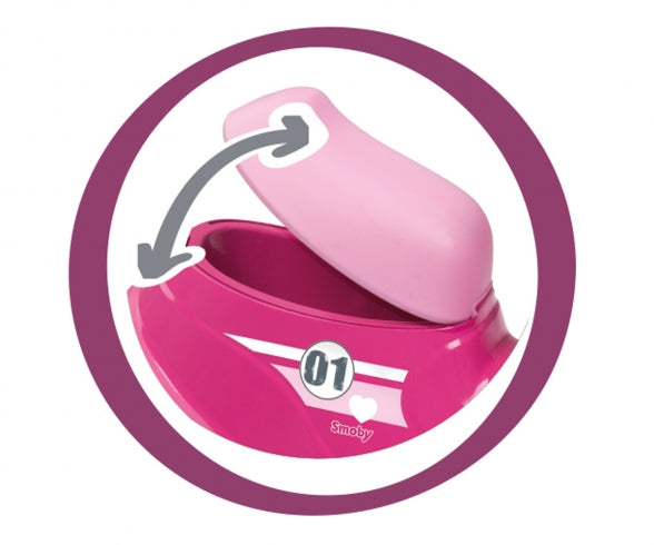 SMOBY Scooter Ride-On Pink