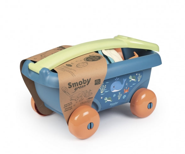 SMOBY Smoby Green Garnished Beach Cart