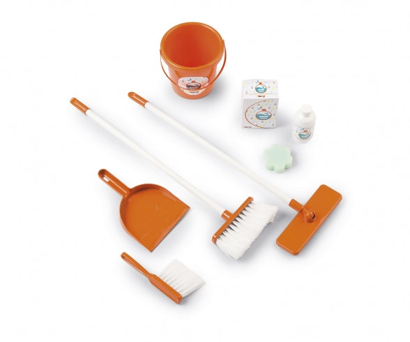 SMOBY Cleaning Trolley + Vacuum Cleaner