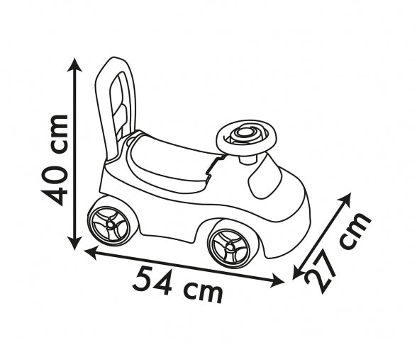 SMOBY Peppa Pig Auto Ride-On