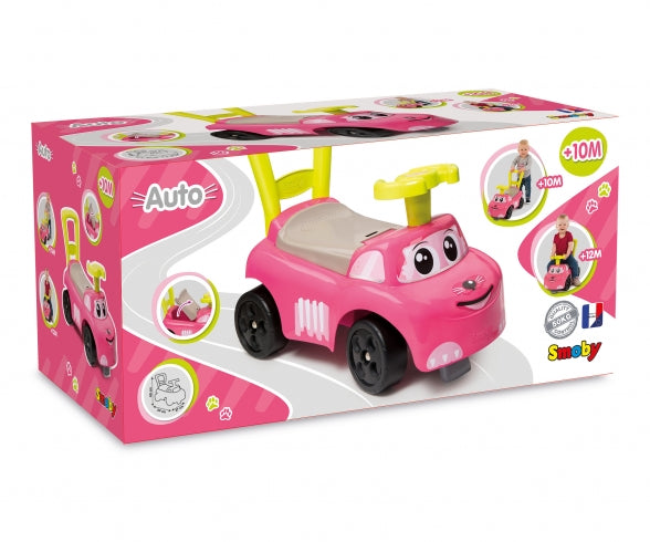 SMOBY Auto Pink Ride-On