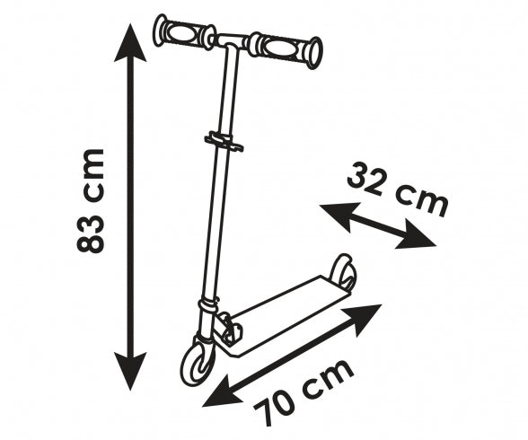 SMOBY Smoby Gabby's Dollhouse 2W Foldable Scooter