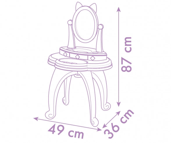SMOBY Smoby Gabby's Dollhouse 2in1 Dressing Table