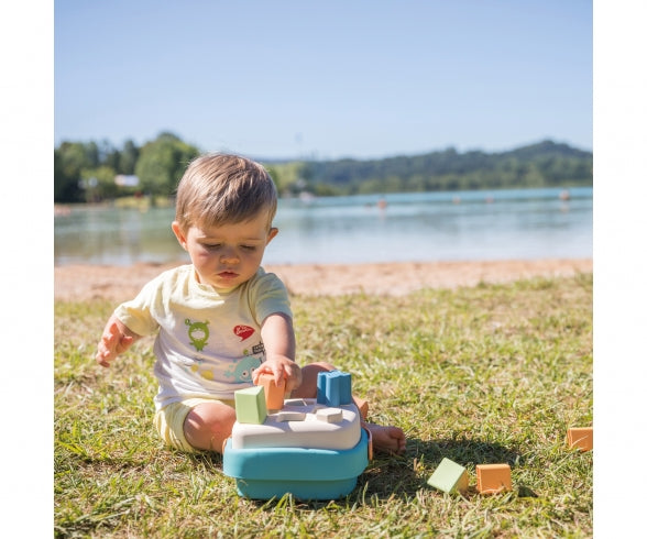 SMOBY Little Smoby Green Shape Sorter Basket