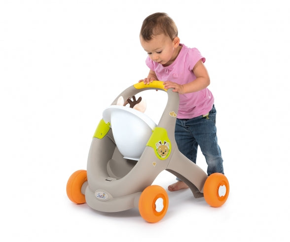 SMOBY Minikiss 3 In 1 Animal Baby Walker