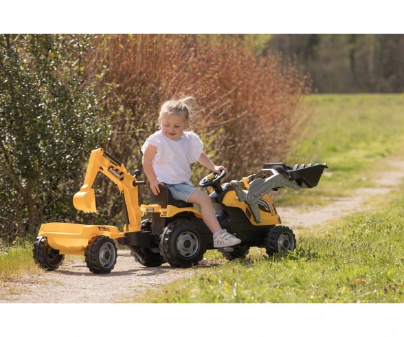 SMOBY Smoby Builder Max tractor + trailer