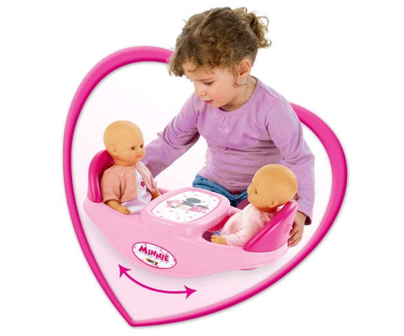 SMOBY MINNIE TWIN HIGH CHAIR